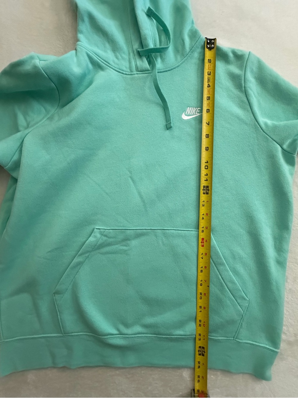 Nike Women's Mint Green Pullover Hoodie, Size L - Picture 10 of 11
